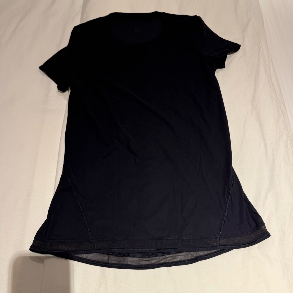 lululemon athletica Black Short Sleeve Tee